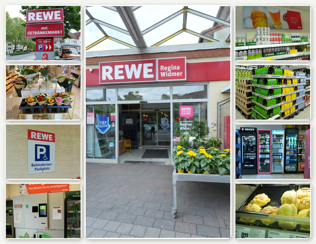 Services im REWE-Markt Regina Widmer in Sennelager