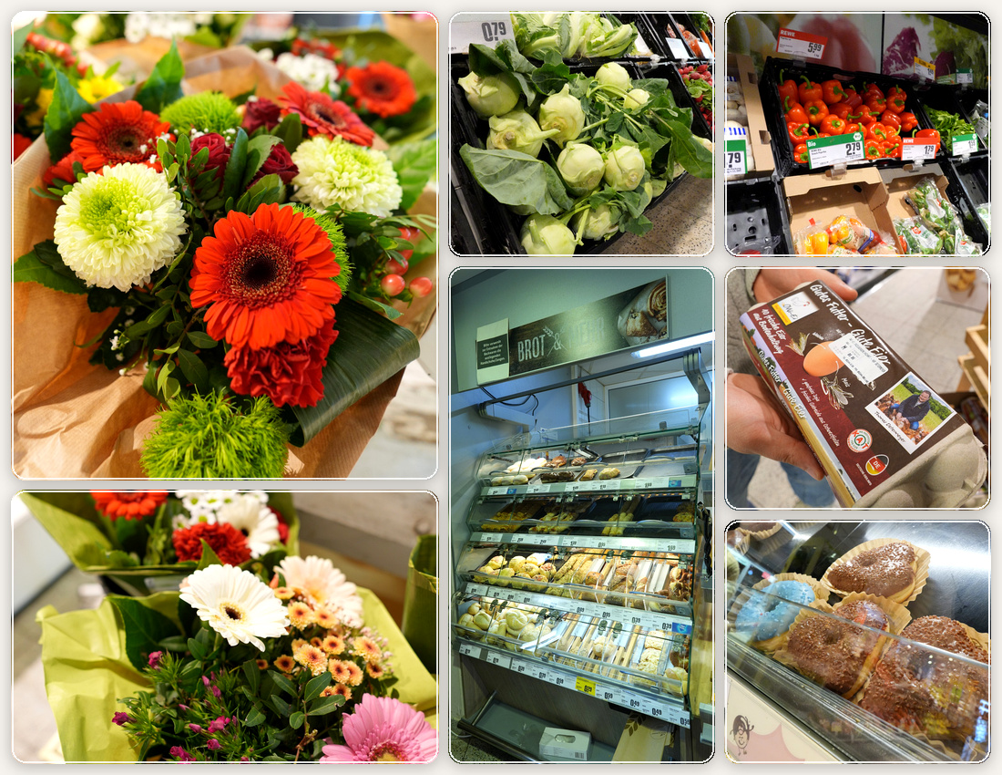 Sortiment im REWE-Markt Regina Widmer in Sennelager